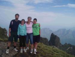 The Creek family in the Simiens